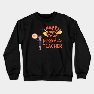 Teacher Squad Happy New year 2023 Crewneck Sweatshirt